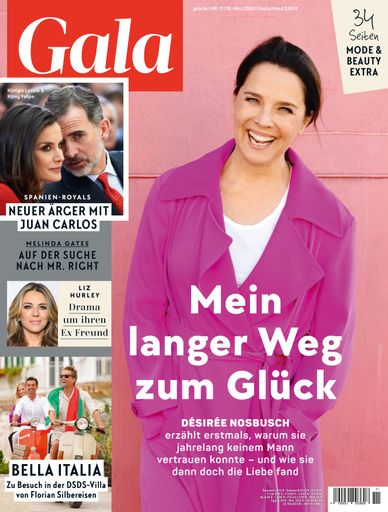 GALA Cover 11/2022 (EVT: 10. März 2022) / Weiterer Text über ots
und www.presseportal.de/nr/6106 / Die Verwendung dieses Bildes ist
für redaktionelle Zwecke unter Beachtung ggf. genannter
Nutzungsbedingungen honorarfrei. Veröffentlichung bitte mit
Bildrechte-Hinweis.