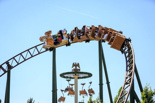 Vorschau Bild von Achterbahn Götterblitz in der Themenwelt
Abenteuerinsel, Freizeitpark Familypark