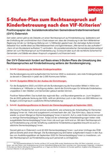 Vorschau Bild von Rechtsanspruch auf Kinderbildung, - und betreuung