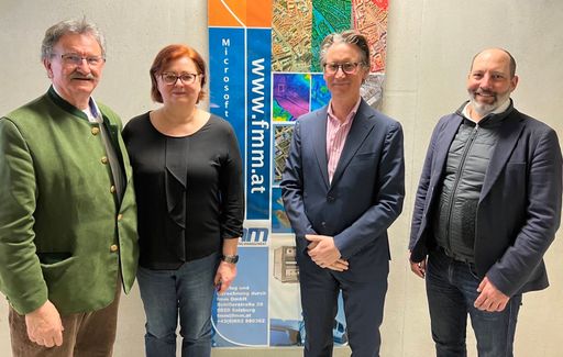 Vorschau Bild von Hermann & Wiltraud Novak (FMM), Oliver Hilpold &
Christoph Hartleitner (LIECO) (v.l.n.r.)