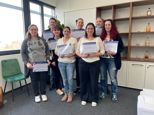  Absolventen der Weiterbildung im Wundmanagement der
Wundambulanz Austria Holding.