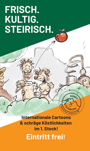 Vorschau Bild von Plakat zur Ausstellung Kunst am Steinberg