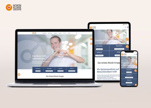 Der neue Web-Auftritt der Schön Klinik Gruppe