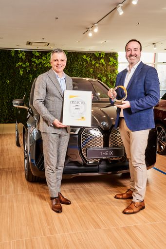 Vorschau Bild von Christian Morawa, CEO von BMW Austria, übernimmt
den Marcus 2022.