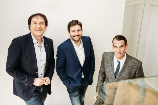 Dr. Roman Szeliga, Geschäftsführer von Happy&Ness,
Mag. Elmar Rodler, Geschäftsführer der LSZ GmbH & Thomas Schwabl,
Gründer und Geschäftsführer von Marketagent
