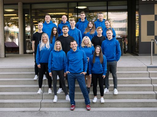 506 Team in der Tabakfabrik Linz