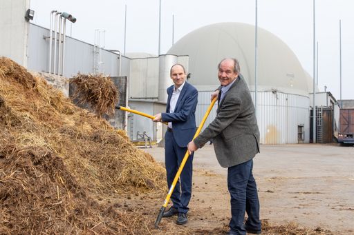 Besuch von Österreichs größter Biogasanlage EVM im
niederösterreichischen Margarethen am Moos