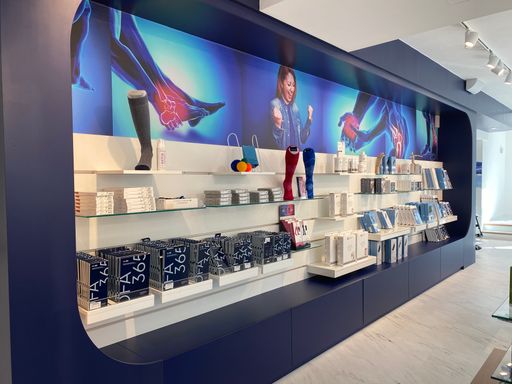 Vorschau Bild von Die Auswahl an modernen Kompressionsstrümpfen und
Sportbandagen ist vielfältig