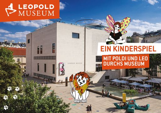 Vorschau Bild von Sujet des neuen Leopold Museum Kinderspiels: EIN
KINDERSPIEL. MIT POLDI UND LEO DURCHS MUSEUM
