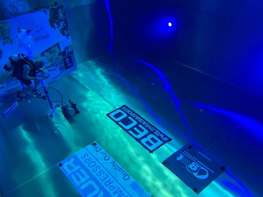 Vorschau Bild von Unterwasser-Cycling, Weltrekord, Wien April 2022