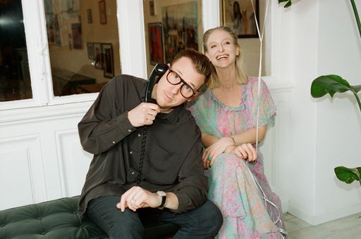  Anna-Eva Köck (Intendantin, Schauspielerin) und
Gregor Schindler (Administrative Leitung, Architekt)