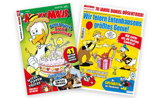 Cover Micky Maus Magazin / Micky Maus Präsentiert / Weiterer Text
über ots und www.presseportal.de/nr/8146 / Die Verwendung dieses
Bildes ist für redaktionelle Zwecke unter Beachtung ggf. genannter
Nutzungsbedingungen honorarfrei. Veröffentlichung bitte mit
Bildrechte-Hinweis.