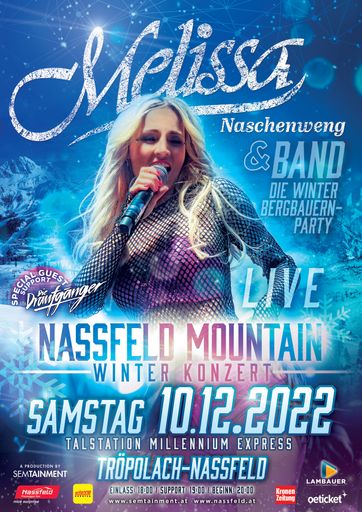 Naschenweng rockt mit ihrer Band das Nassfeld