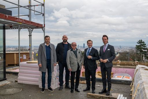 Vorschau Bild von Gleichenfeier Bellevuestrasse 74