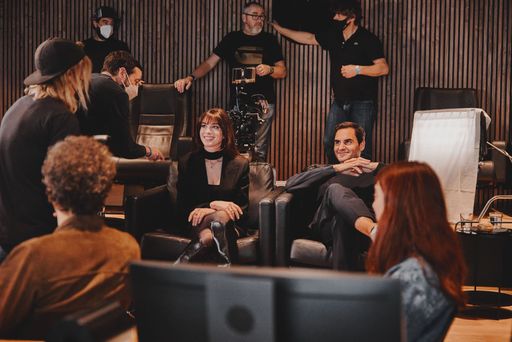 Vorschau Bild von Behind the scenes - Roger Federer & Anne Hathaway