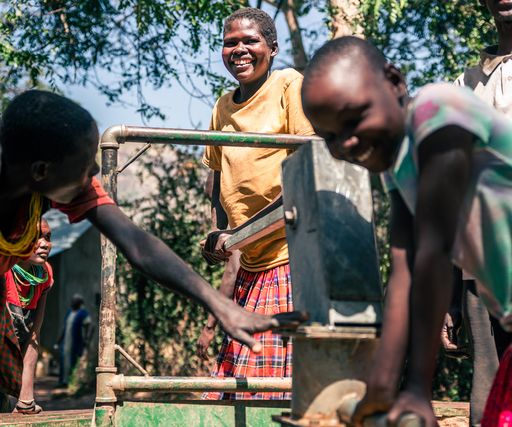 Vorschau Bild von In diesem Jahr wird beim run4WATER für Wasserprojekt in Uganda
gesammelt.