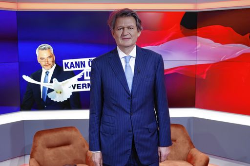 Vorschau Bild von Helmut Brandstätter (NEOS) zu Gast bei "Katia
Wagner - Der Talk". Die Verwendung ist ausschließlich im direkten
Zusammenhang mit der Berichterstattung zur Sendung gestattet.
