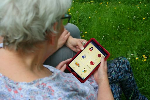  RAST Care App in der Anwendung