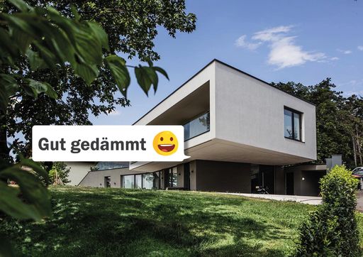 Vorschau Bild von Dämmung rauf, Kosten runter! Die professionelle
Fassadendämmung eines Einfamilienhauses mit Baumit open air
KlimaschutzFassade rechnet sich durch die Energieeinsparung
finanziell immer schneller.