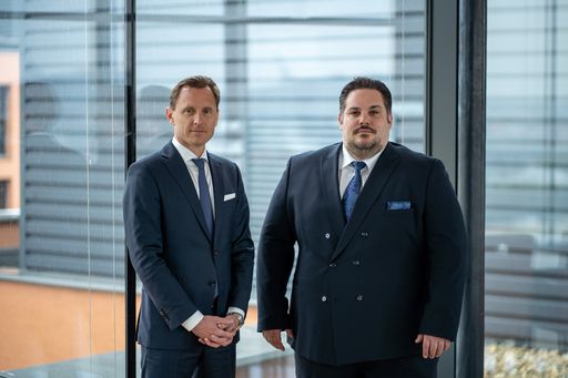 IMMOcontract Geschäftsführer Michael Mack und
Sascha Haimovici