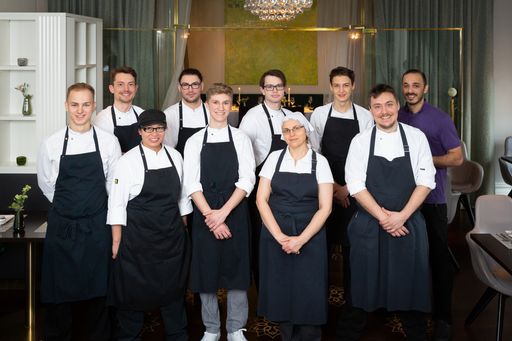  Das neue Küchenteam des Sans Souci Wien