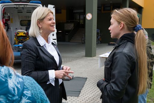 FBM Tanner am Girlsday am 28 04 2022 in der Kaserne
St Michael /Steiermark