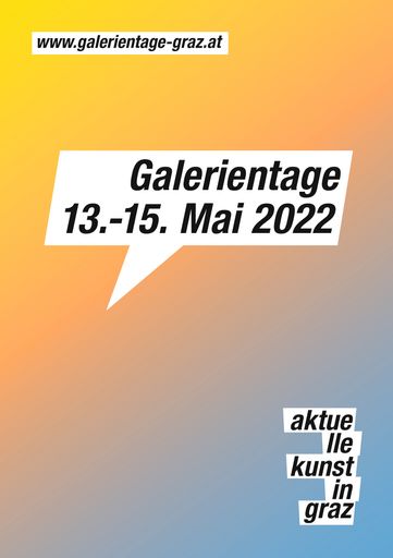 Vorschau Bild von ARGE aktuelle kunst in graz Galerientage 2022