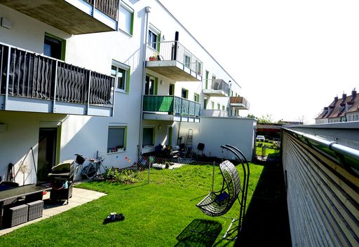 Vorschau Bild von Der erste Neubau wurde bereits an die Miter*innen
übergeben.