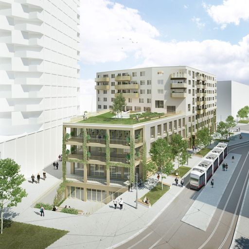  Die HausWirtschaft - Blick von der "Freien Mitte"