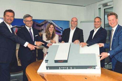 Vorschau Bild von Mit dem neuen Windhager Werk in Pinsdorf/Gmunden entsteht eine
der modernsten Heizungs-Produktionsstätten Europas.