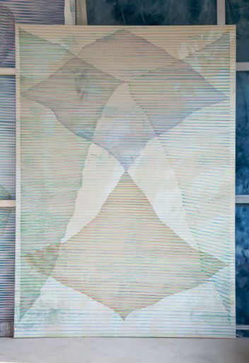  Untitled 2022, Acryl auf Leinwand, 190 x 135 (c) Maureen Kägi
