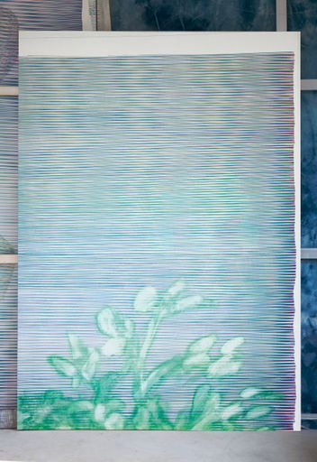 Vorschau Bild von Untitled (ground-Ivy) 2019, Acryl auf Leinwand, 190 x 135 (c)
Maureen Kägi