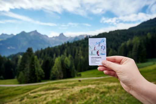  Brandnertal, Bludenz, Klostertal Gästekarte