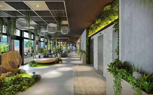 Visualisierung AWA Hotel Lobby