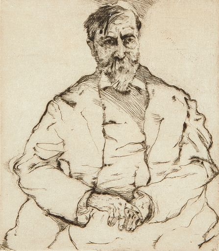 Vorschau Bild von Max Oppenheimer (1885–1954), Arthur Schnitzler
(1862–1931), 1912, Radierung, 34,7 × 24,7 cm Leopold Museum, Wien –
Schenkung Helmut Klewan