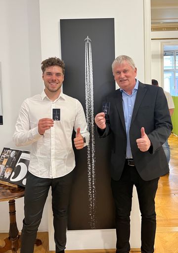  Raphael Fasching und Andreas Korger beim Pre-Opening