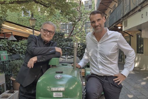 Vorschau Bild von Dr. Stefan M. Gergely, Gründer der gemeinnützigen
Arche Guntrams & Mag. Thomas Schwabl, Geschäftsführer von Marketgent