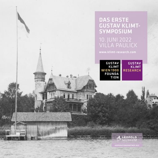 Teaserimage 1. Gustav Klimt-Symposium, Blick auf
die historistische Villa Paulick, Seewalchen am Attersee