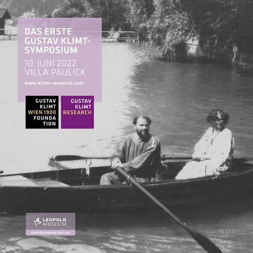 Vorschau Bild von Teaserimage 1. Gustav Klimt-Symposium, Gustav Klimt
und Emilie Flöge im Ruderboot am Attersee