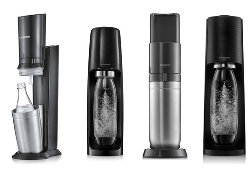  Beim Kauf eines SodaStream Wassersprudlers erhalten
Kunden von Mai bis Juli nach Upload des Kassenbons und
Online-Registrierung ein Gratis-Doppelpack passender
Sprudlerflaschen