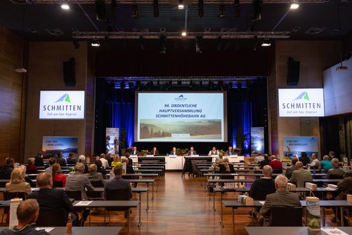 Vorschau Bild von Am 17. Mai 2022 hat die Schmittenhöhebahn AG bei
der 94. Ordentlichen Hauptversammlung das Geschäftsergebnis 2020/21
vor Ort im Ferry Porsche Congress Center in Zell am See und via
Livestream präsentiert.