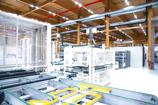 Vorschau Bild von Produktion von Photovoltaik-Modulen Energetica
Industries GmbH in Liebenfels/Österreich.