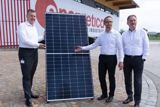 Vorschau Bild von Energetica Industries GmbH baut am Standort
Liebenfels Photovoltaik-Module der nächsten Generation.