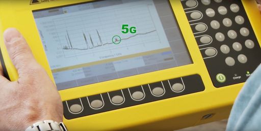  Normgerechte 5G Messungen sind nur mit
frequenzselektiven Messgeräten möglich.