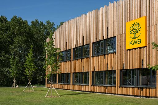 Vorschau Bild von Die neue Werkserweiterung bei KWB ermöglicht die
Verdreifachung der Produktionskapazitäten.