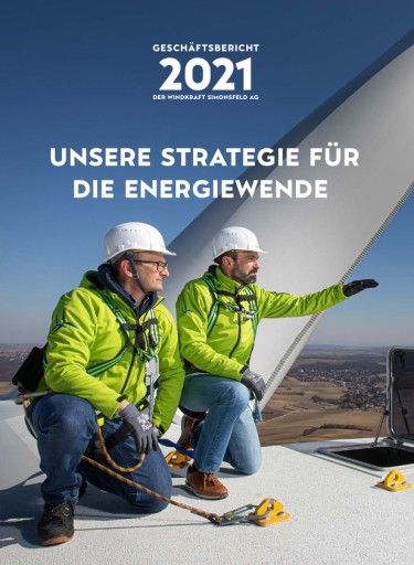 Vorschau Bild von Geschäftsbericht der Windkraft Simonsfeld AG