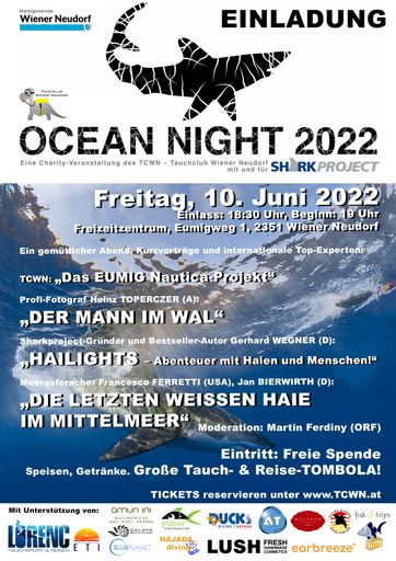 Vorschau Bild von Plakat zur 2. "Ocean Night"