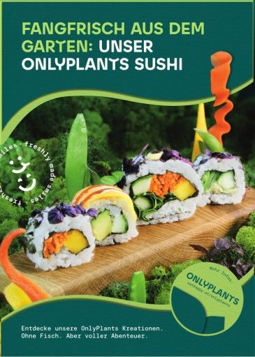 Vorschau Bild von Kampagnen-Visual EAT HAPPY OnlyPlants – Fangfrisch aus dem Garten © EAT HAPPY GROUP