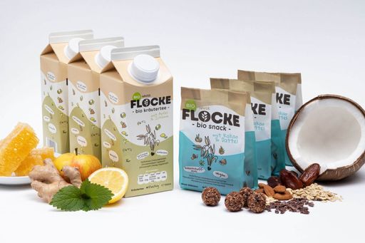 Vorschau Bild von FLOCKE Bio Snack und Bio Kräutertee
