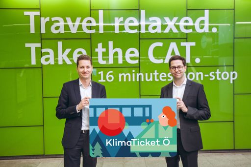  50% Rabatt beim CAT - jetzt auch mit dem
KlimaTicket